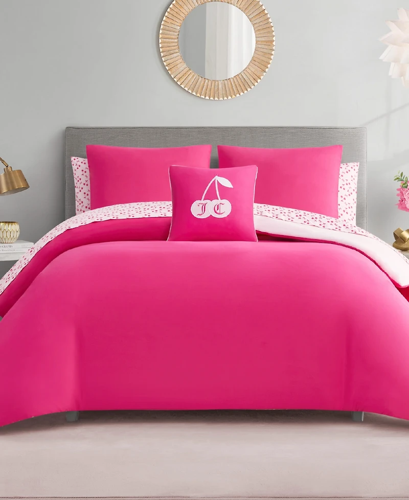 Juicy Couture Reversible 8-Pc. Bed in a Bag Comforter Set