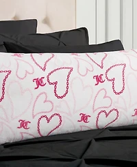 Juicy Couture Ultra-soft Plush Body Pillow, 20" x 48"