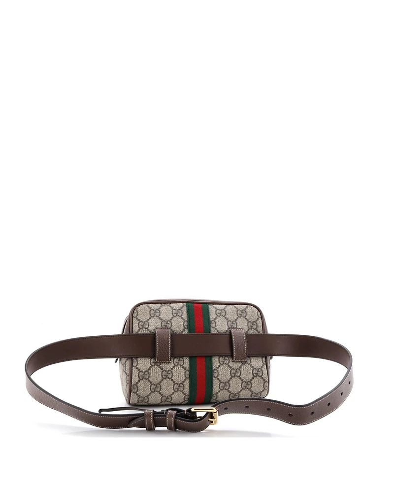 Pre-Owned Gucci Small Ophidia Belt Bag Gg Coated Canvas