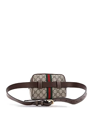 Pre-Owned Gucci Small Ophidia Belt Bag Gg Coated Canvas