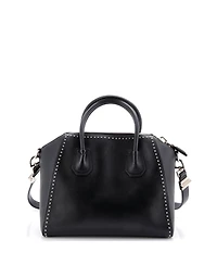 Pre-Owned Givenchy Small Antigona Bag Studded Leather