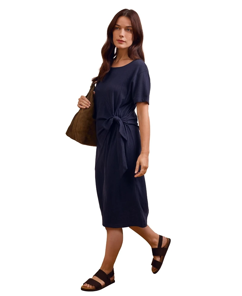 Celtic & Co. Women's and Knot Detail Jersey Dress
