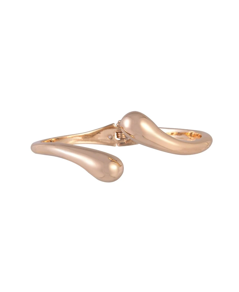 Rachel Rachel Roy Tone Hinge Bracelet Brass