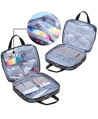 Gnuadz Embroidery Kit Project Bag Portable Craft Carry Case Starter Supplies Storage Cross Beginners Adults Totem