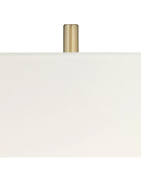 Vienna Full Spectrum Jordan 27 1/2" Tall Traditional Table Lamp Pull Chain Brass Finish Metal Crystal Single Living Room Bedroom