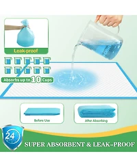 Aronkl Dog Pads Thicker Super Absorbent Leakproof Potty Training for Dogs Puppies Cats Rabbits Multiple Uses