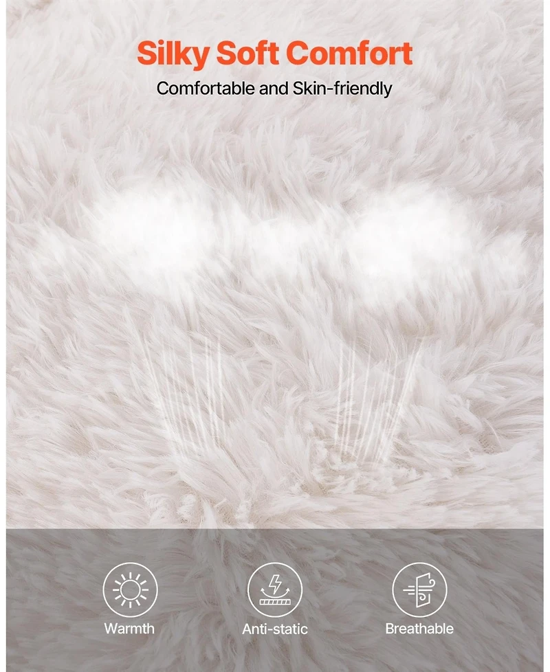 Sugift Bean Bag Chair, Plush Sofa Chair with Armrests, High-Density Foam