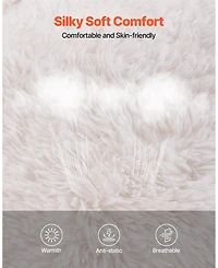 Sugift Bean Bag Chair, Plush Sofa Chair with Armrests, High-Density Foam