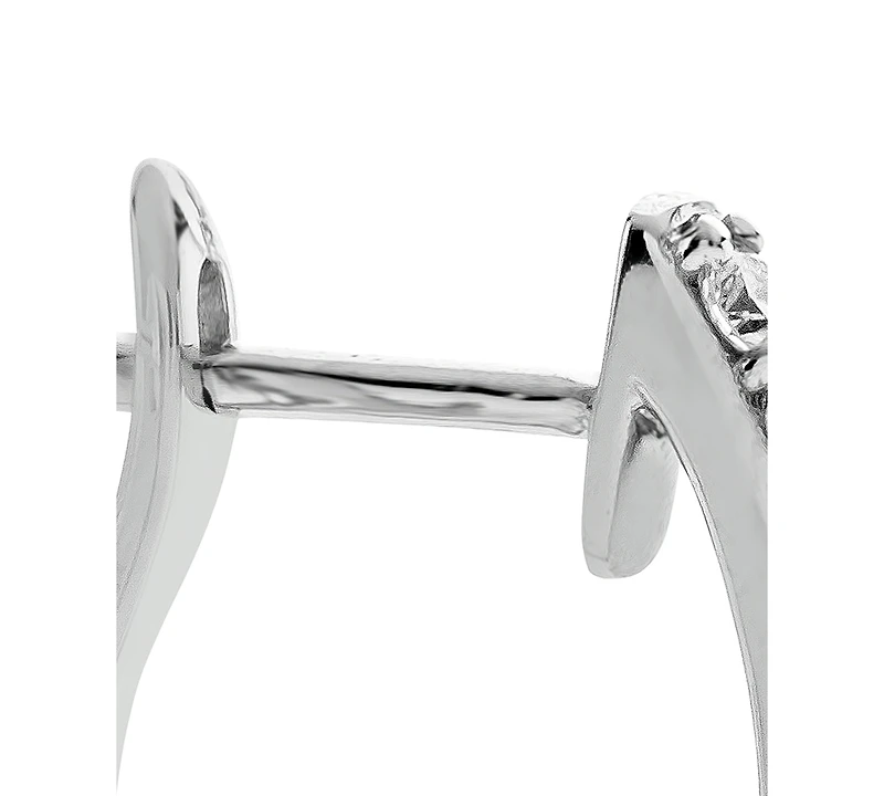 Diamond Hoop Earrings (1/2 ct. t.w.) in 14k White or Yellow Gold