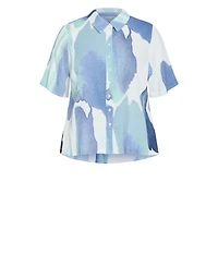 City Chic Women's Surface Level Print Shirt