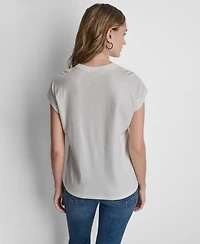 Dkny Jeans Women's Crewneck Tank Top