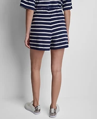 Dkny Jeans Women's High-Rise Pull-On Shorts