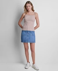 Dkny Jeans Women's Square Neck Tank Top