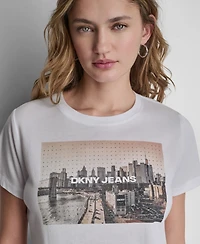 Dkny Jeans Women's Short-Sleeve T-Shirt