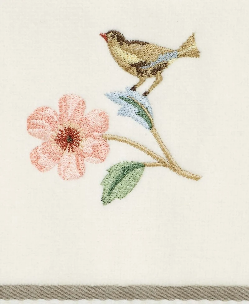 Avanti Pretty Birds 2-pack Fingertip Towel Set