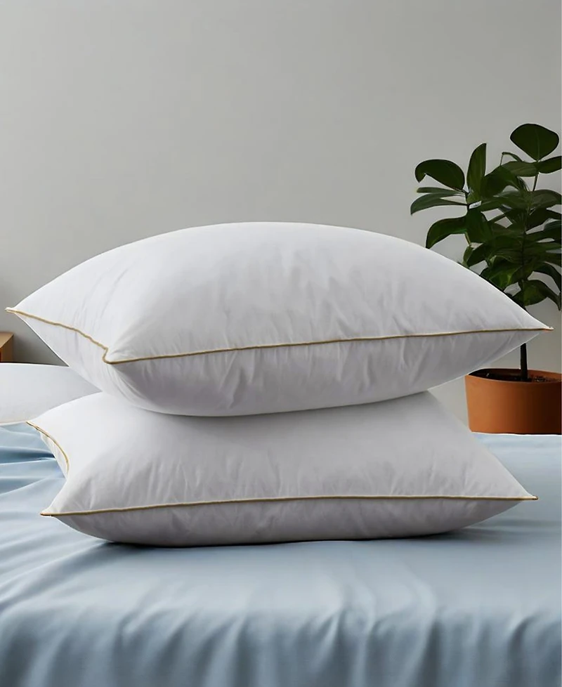 Unikome Supportive Sleep Goose Feather 2-Pack Pillow