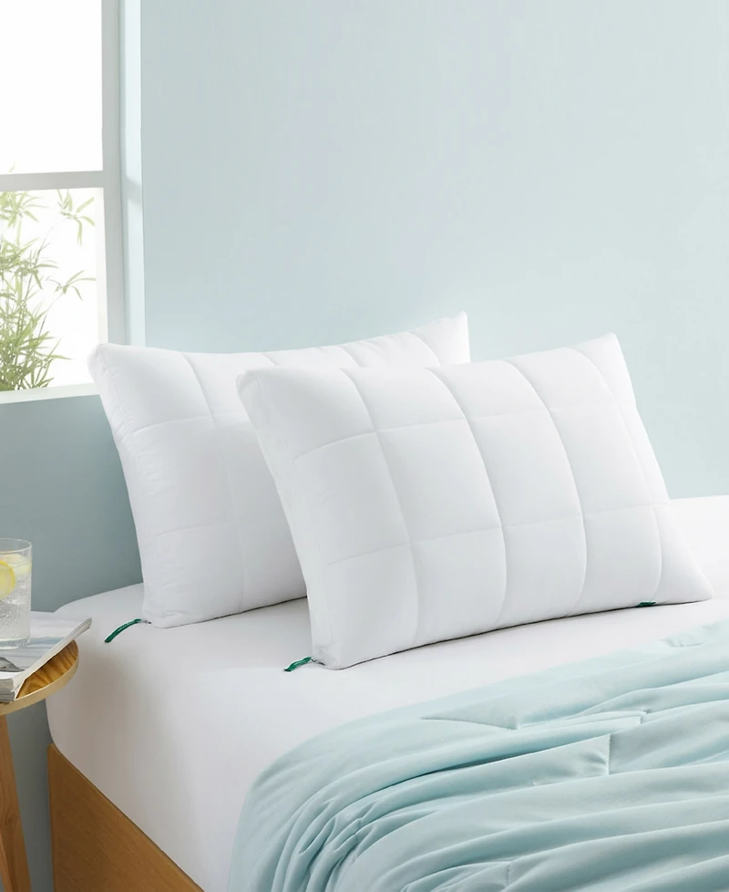 Unikome 3-in-1 adjustable cooling fiber 2-Pack pillow