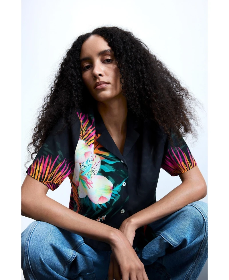 Desigual Women's Tropical shirt