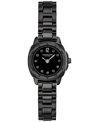 Coach Women's Kitt Black Ceramic Bracelet Watch, 21mm