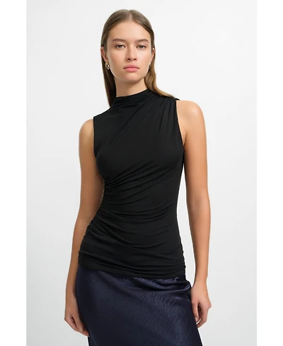 Marcella Women's funnel neckline Amila Top