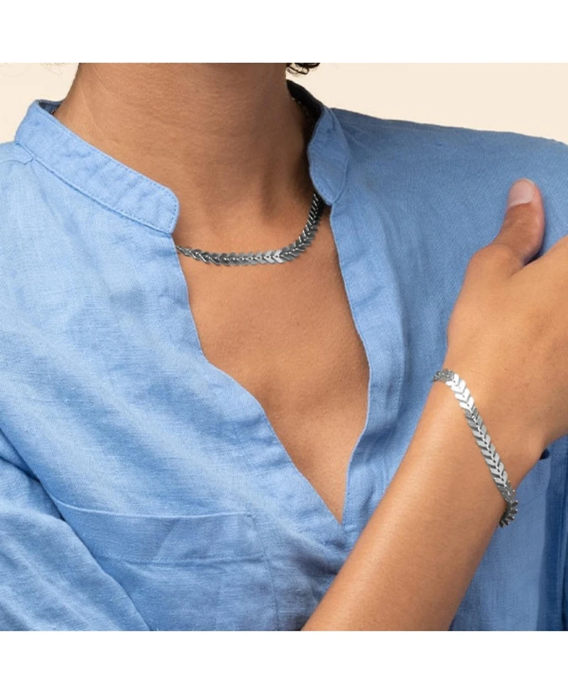 Bearfruit Jewelry Elara Chevron Set Trendy Statement Collection