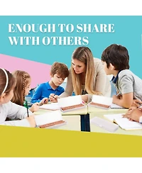 Gnuadz 100pcs Clear Plastic Pencil Box Hinged Lid School Office Storage Case