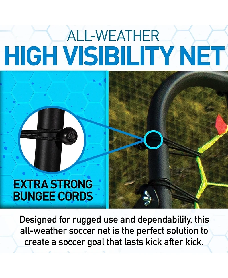 Gnuadz Soccer Rebounder Steel Backyard Tournament Net Outdoor Sports Gifts