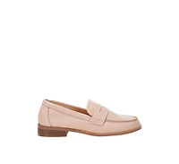 London Rag Womens Reiga Low Block Heel Loafers