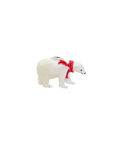 Fable England Cosy Polar Bear Enamel Brooch
