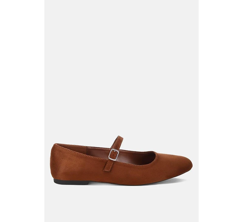 Rag and Co Womens Jobal Mary Jane Ballet Flats