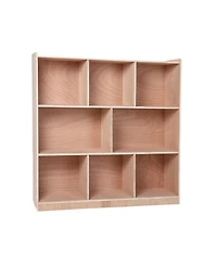 gaomon Mobile 8-Compartment Storage Cubby Cabinet for Classroom Organization