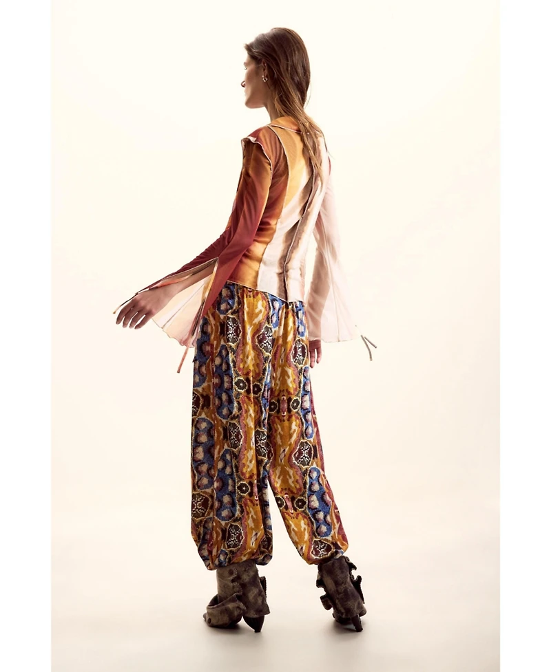 Desigual Women's Buttoned T-shirt M. Christian Lacroix