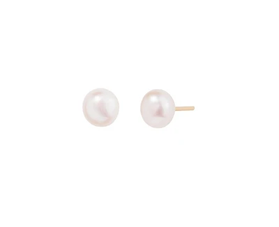Little Sky Stone Frida Sterling Silver Pearl Studs