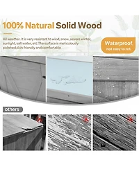 Streamdale Furniture Potting Bench with Storage Cabinet and Metal Table Top