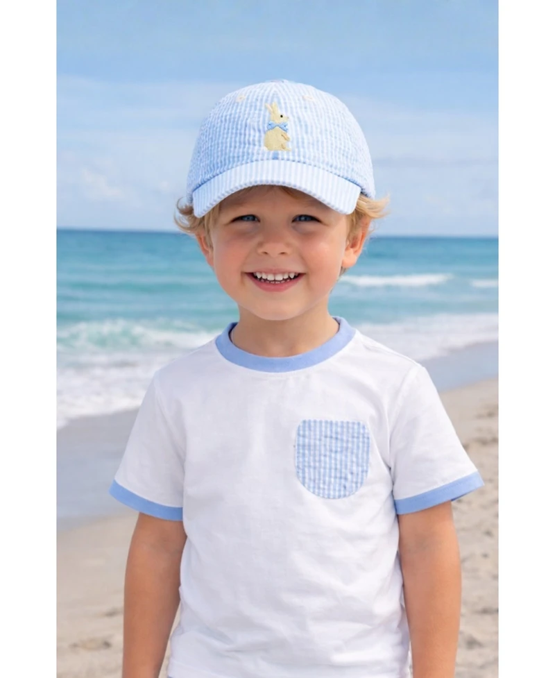 Bits & Bows Baby Boys Bunny Baseball Hat