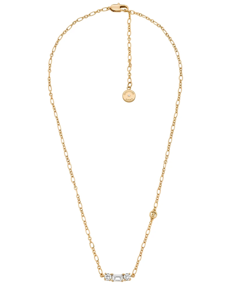 Michael Kors Mixed Cut Stone Necklace