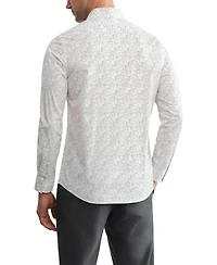 Michael Kors Men's Cool Max Fiber Spread Collar Dress Shirt