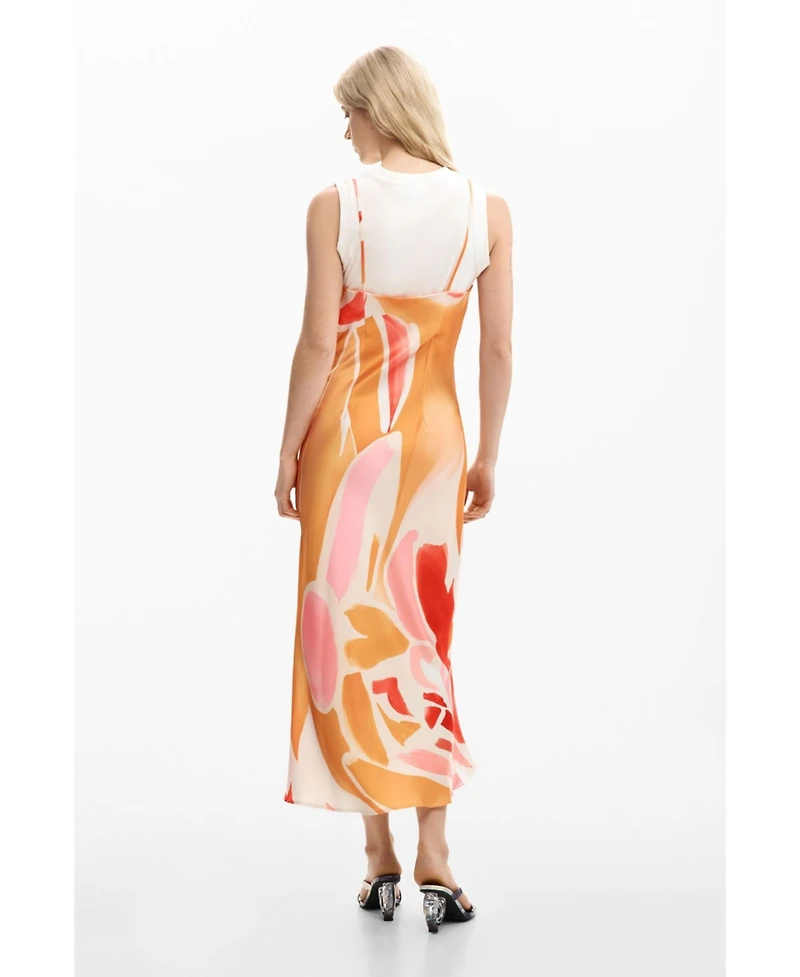 Desigual Women's 2-in-1 dress with straps