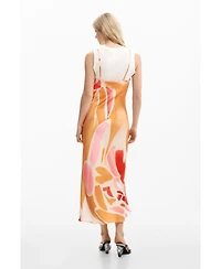 Desigual Women's 2-in-1 dress with straps