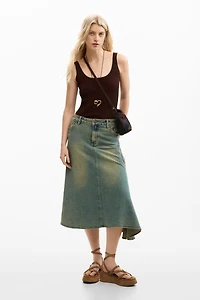 Desigual Women's Ribbed Strappy T-Shirt