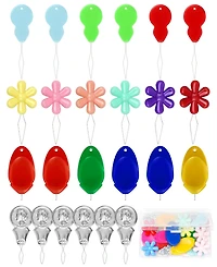 Gnuadz Threaders Kit 24 Needle Threader Hand Sewing Machine Embroidery Floss Storage Box