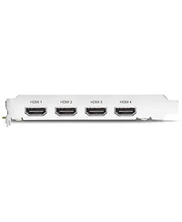 Aja Kona-HDMI4R-R0 4-Channel 1x PCIe 2.0 HDMI Capture Card