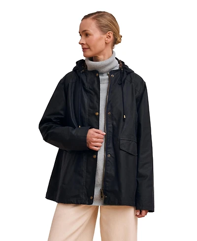 Celtic & Co. Women's British Pleat Waxed Jacket