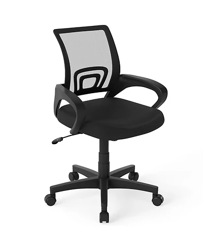 Slickblue Mid Back Office Chair Mesh Ergonomic Lumbar Support