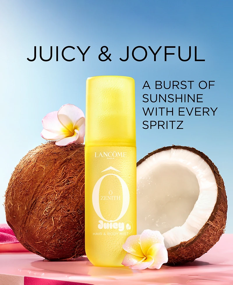 Lancome Les O Zenith Juicy Coconut Hair & Body Mist, 3.4 oz.
