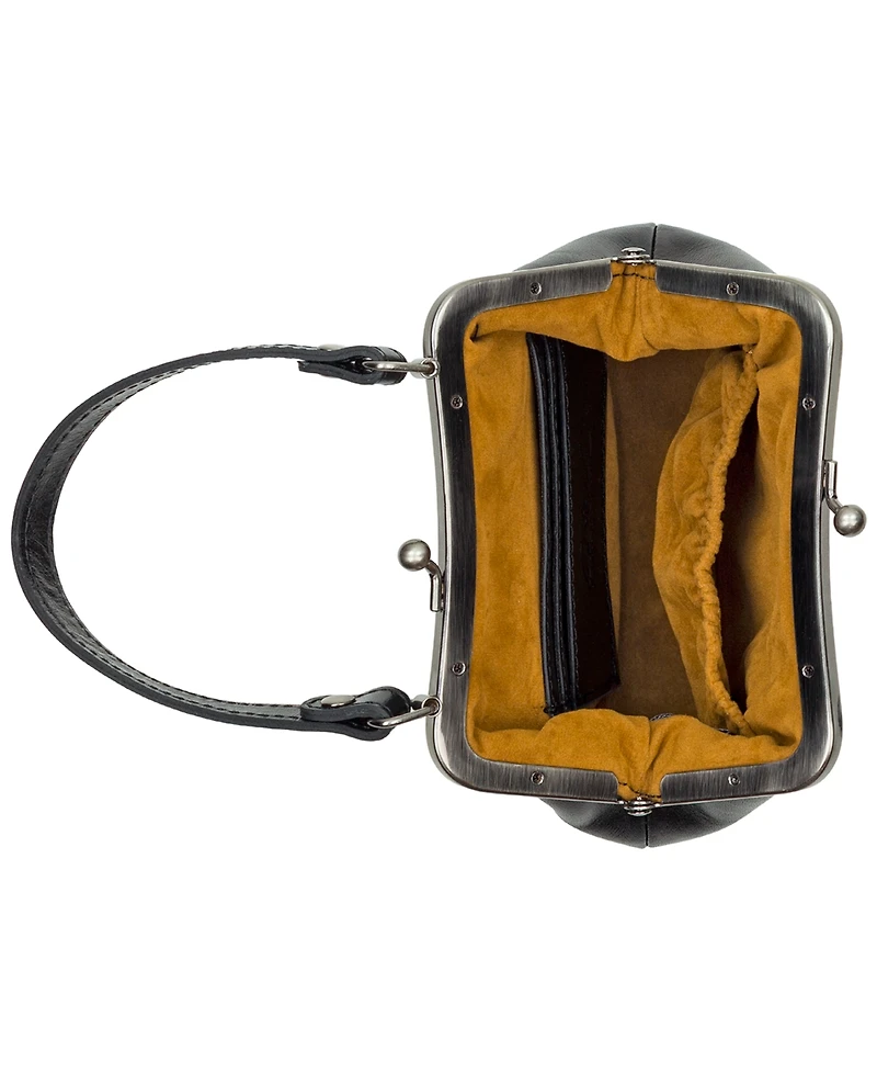Patricia Nash Mini Laureana Crossbody Kisslock Bag with Charm