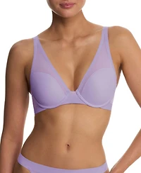 Natori Women's True Zen Mesh Plunge T-Shirt Bra