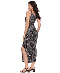 Body by Miraclesuit Women's Palmera Jewel Neck Maxi Dress