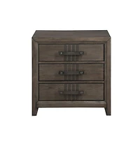 New Classic Furniture Landon Nightstand-Walnut