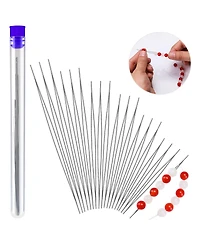 Gnuadz 18 Collapsible Big Eye Seed Beads Set Bottle